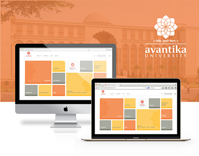 Avantika University - Website UI