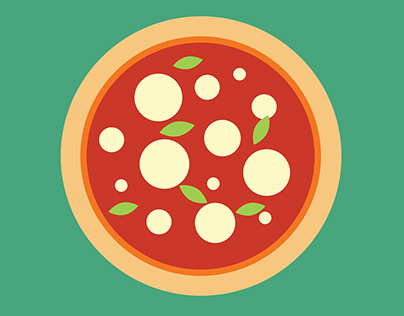 Minimalist Pizza Posters : World's Classics