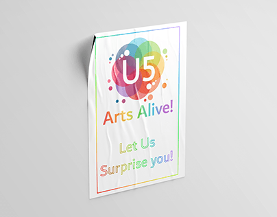 Arts Alive logo and poster
