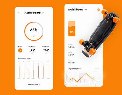 Boosted Board App Concept