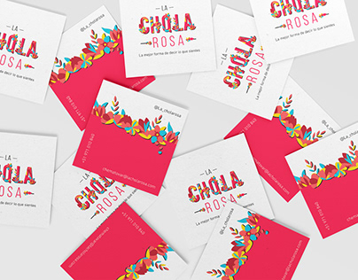 La Chola Rosa - Logo