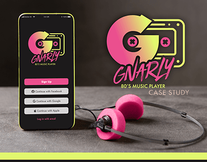 Gnarly, 80's Music Player App
