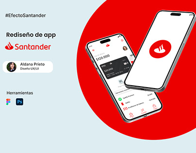 EFECTO SANTANDER: Rediseño UX/UI - Banco Santander