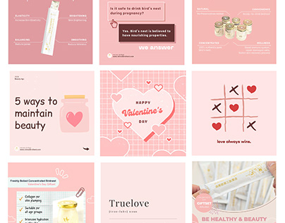 MINEST Valentine's Day Graphic Design & Copywriting