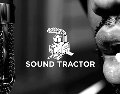 Sound Tractor is a music logo.