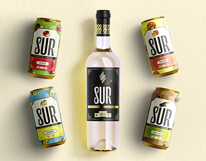 Sur Liqueur: Visual Identity and Packaging