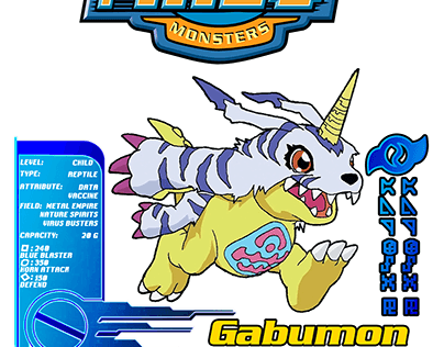 Digimon x Mxlo Store - Gabumon