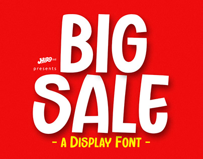 Big Sale - Display Font
