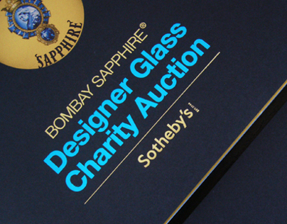 Bombay Sapphire Designer Glass Charity Auction