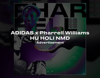 Adidas x Pharrell Williams HU HOLI NMD advertisement