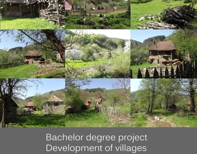 Bachelor Degree Project - Development of villages