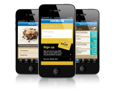 Food Lion iPhone Application