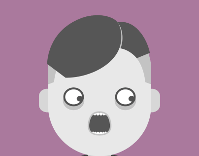 Face Expression Gif Motion Graphic