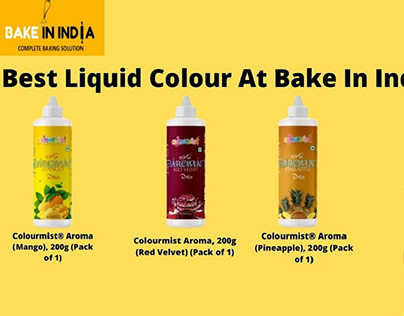 Best Liquid Colour At Bake In India