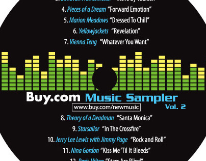 Artwork for Buy.com Music Sampler CD