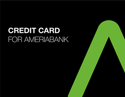 Credit Card Concept for AmeriaBank