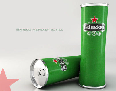 Bamboo Heineken Bottle