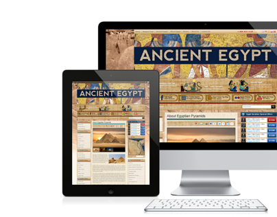 Tour Egypt Website Theme Pages