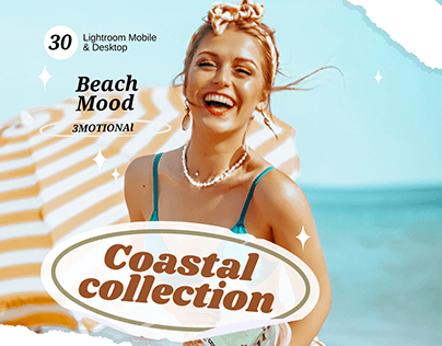 30 Coastal Desktop & Mobile Lightroom Presets