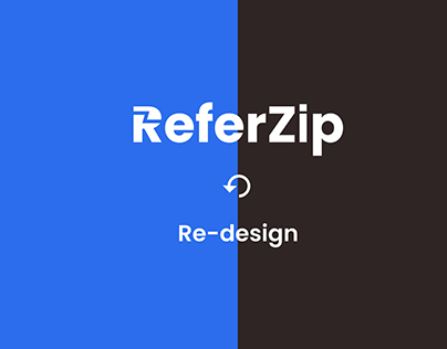 ReferZip | Re-design