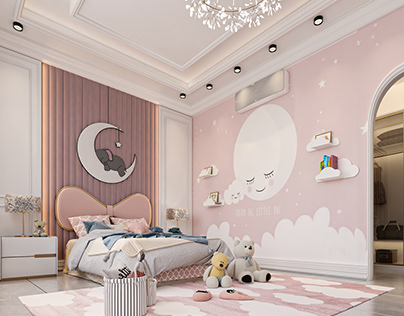Girl Bedroom Uae - ALain By Kholoud Hoshma