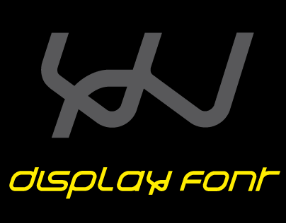 YV // Display Font