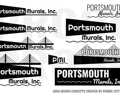 Portsmouth Murals Inc Logo Design (2018)