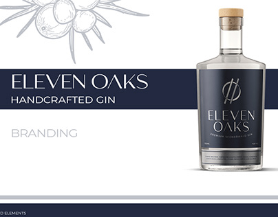 Eleven Oaks Gin - Branding