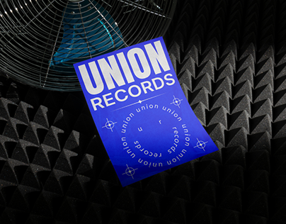 Union. Recording studio. Brand identity.