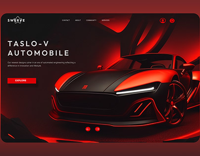 Swerve: Car Company Website Design