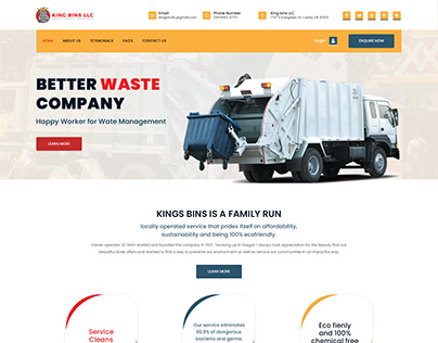 garbage home Page