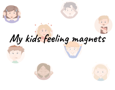 kids Feeling Magnets