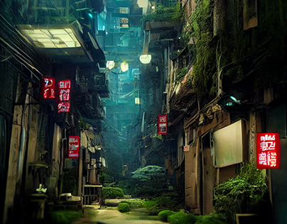 Old Hong Kong Alleys