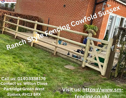 Ranch Style Fencing Cowfold Sussex