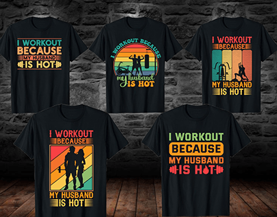 Fit Love: Hot Husband Gym Tee funny t-shirt