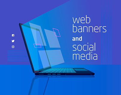 web banners & social media