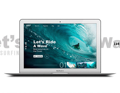 Website for surfing club