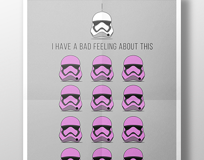 Star Wars Poster - Bad Feeling