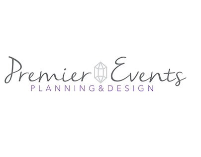 Premier Events Logo, Branding & Web Design