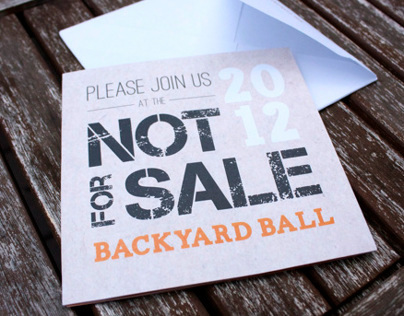Backyard Ball Invite