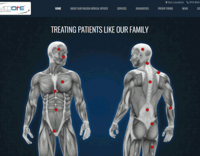 Healthcare Web Design & SEO for Med One Medical Group