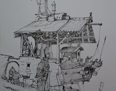 sketches referance by Ian Mcque