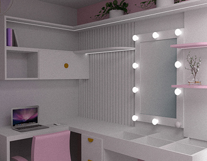 Render Diseño 3d - Diseño de Dormitorio