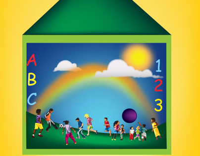 little Greenhouse Daycare  Graphic Design work