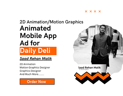 Animated Mobile App Ad for Daily Deli