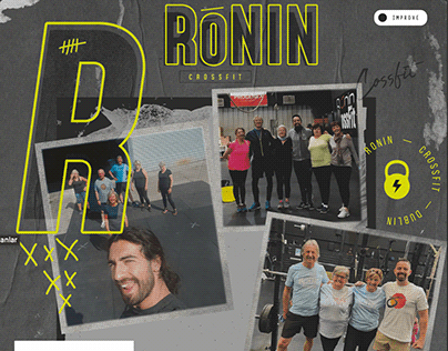 Ronin Crossfit Brochure Design