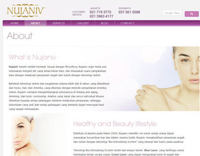 Nujaniv Website