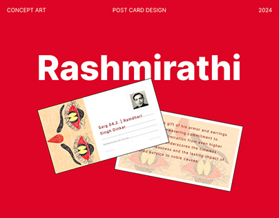Mahabharata: Rashmirathi | Post Card | Illustrations