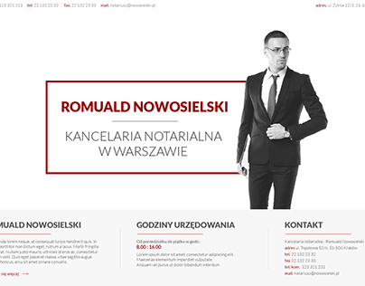 Notary Website Design