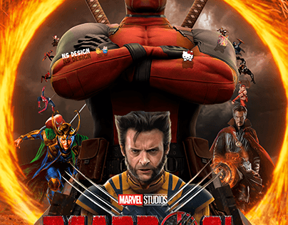 Deadpool 3 Poster Design